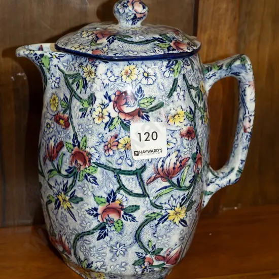 Maling Ware teapot made for Ringtons Ltd H-220