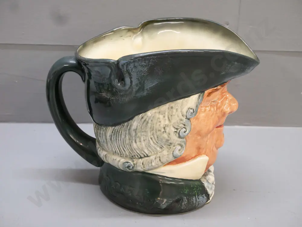 large Royal Doulton Parson Brown toby jug H-165 Image 1++