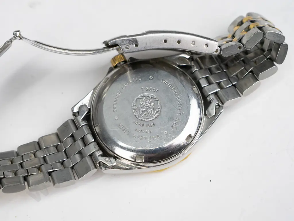 'Tissot' 2 tone Swiss automatic watch day /date - going Image 1++