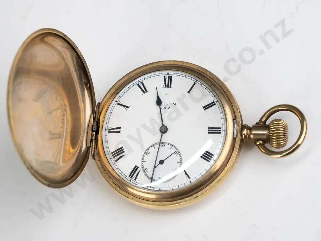 Elgin USA pocket watch - going - 25 year case Image 1++