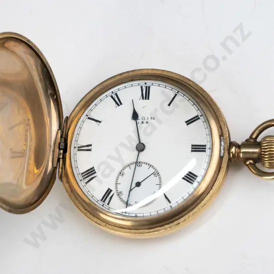 Elgin USA pocket watch - going - 25 year case