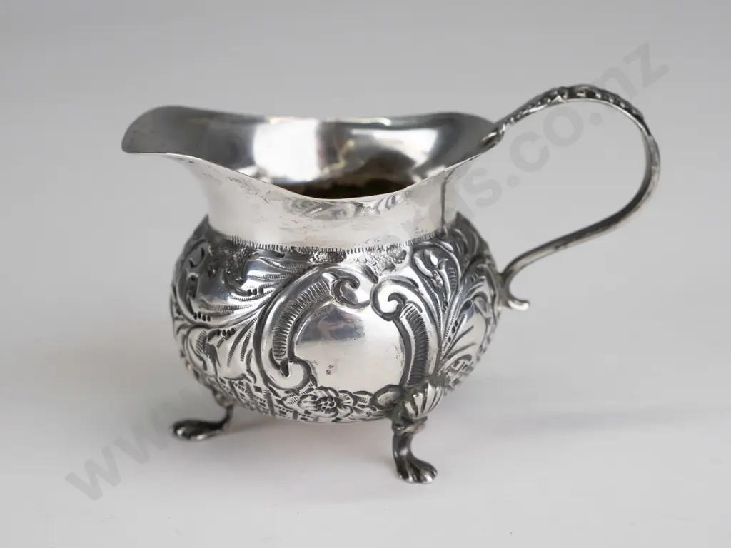 sterling silver milk jug EHM Birmingham  65gms Image 1++