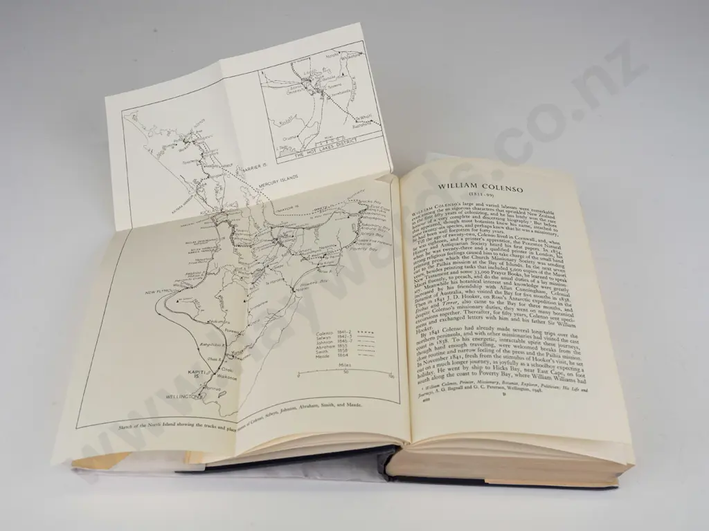 book: Early Travellers in New Zealand - ed. Nancy M. Taylor, Clarendon Press Oxford 1959 - minor bumping & wear, some Image 1++