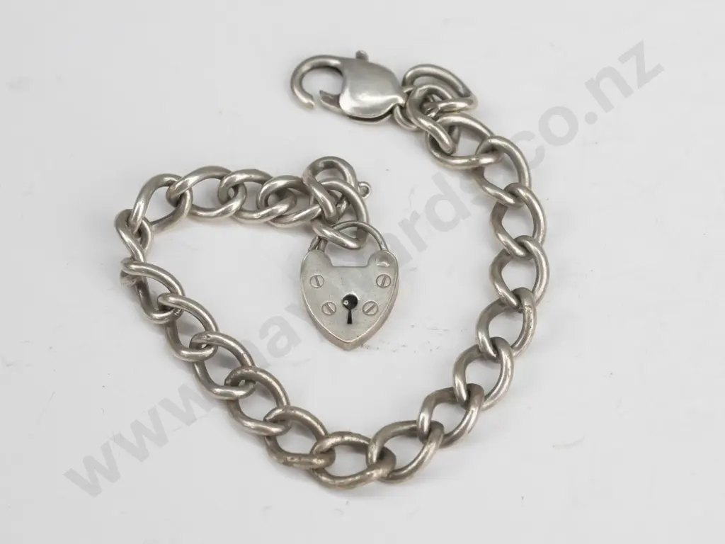 silver bracelet stamped silver (25gm) Image 1++