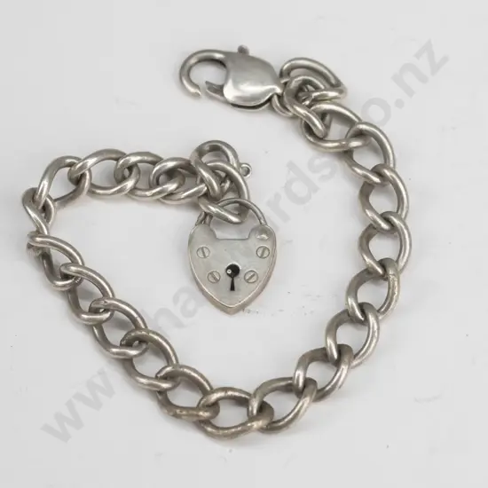 silver bracelet stamped silver (25gm)