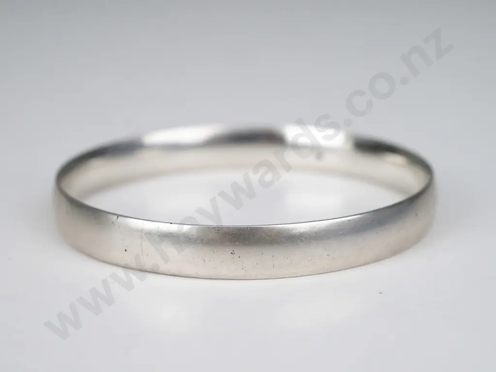 silver bangle stamped - 35gms Image 1++