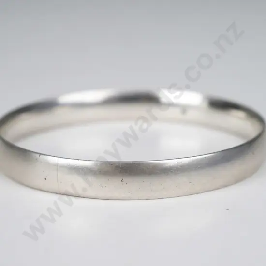 silver bangle stamped - 35gms