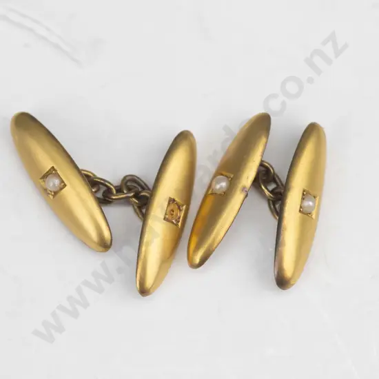 18ct cufflinks 5.3gm
