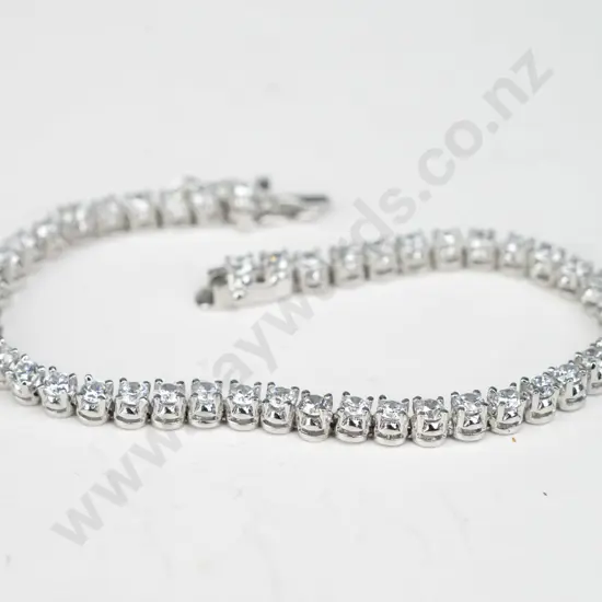 cz tennis bracelet no mark