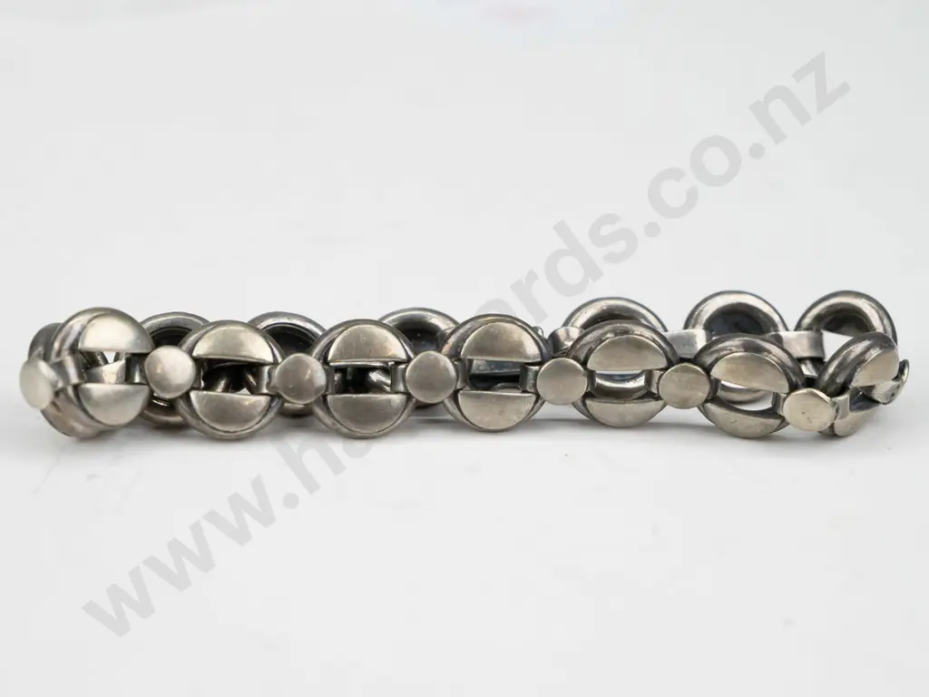 silver bracelet stamped 925 (37gm) Image 1++