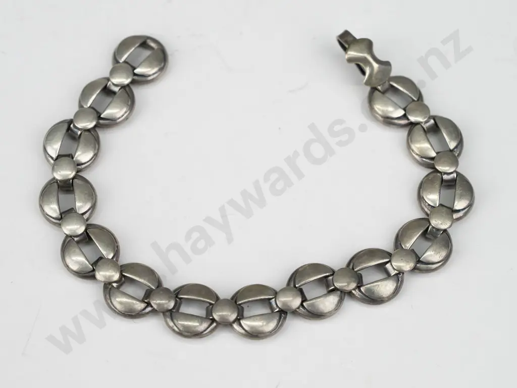 silver bracelet stamped 925 (37gm) Image 1++