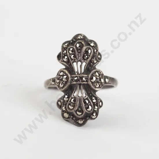 marcasite ring size Q