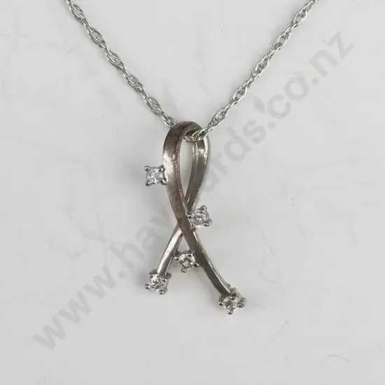 silver necklace chain stamped stg vns