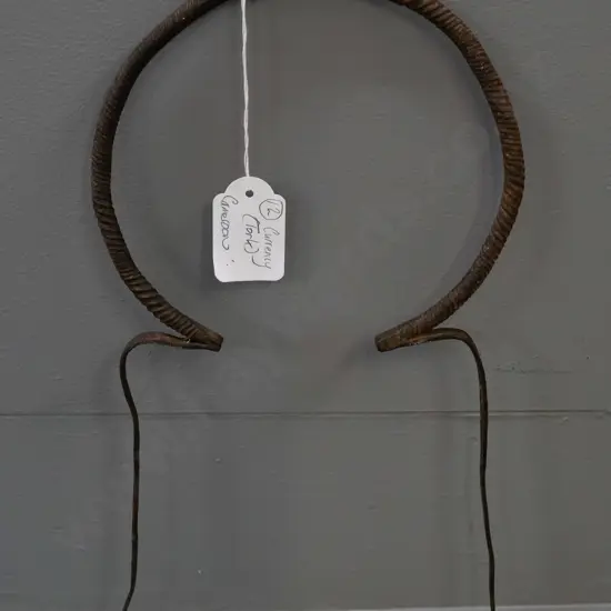 forged steel currency tork from Cameroon - some corrosion L-300 W-160