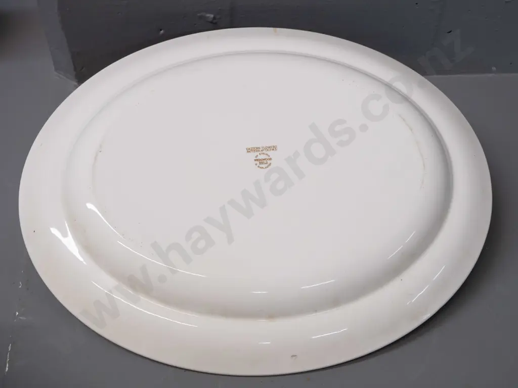 vintage Wedgwood "Eastern Flowers" pattern ashett - stamped Etruria & Barlaston L-375 Image 1++
