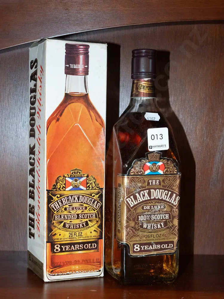 26 oz. bottle of Black Douglas Scotch whisky Image 1++