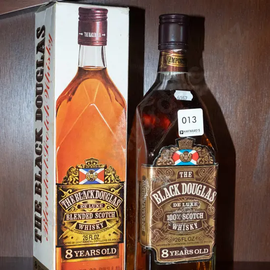 26 oz. bottle of Black Douglas Scotch whisky