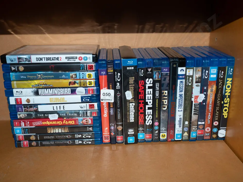 blu-ray DVDs Image 1++
