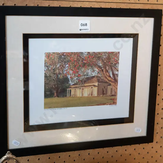 framed print - Treaty House - Waitangi NZ