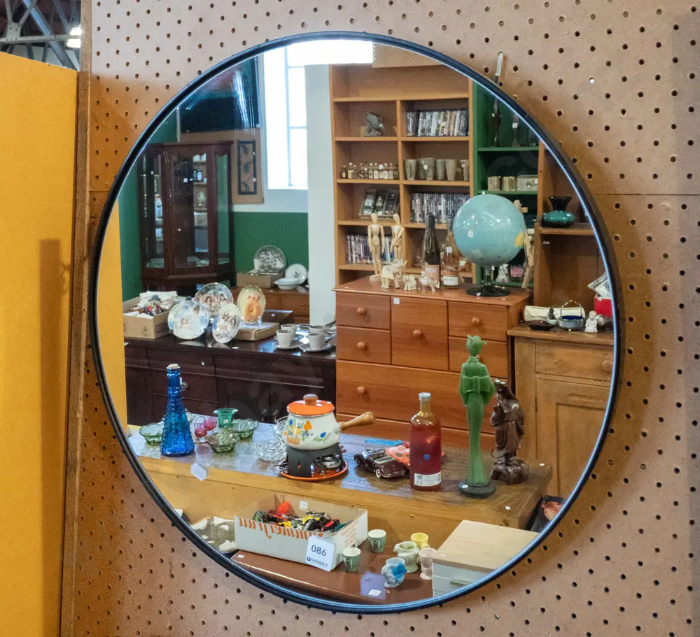 modern circular wall mirror Diam490 Image 1++