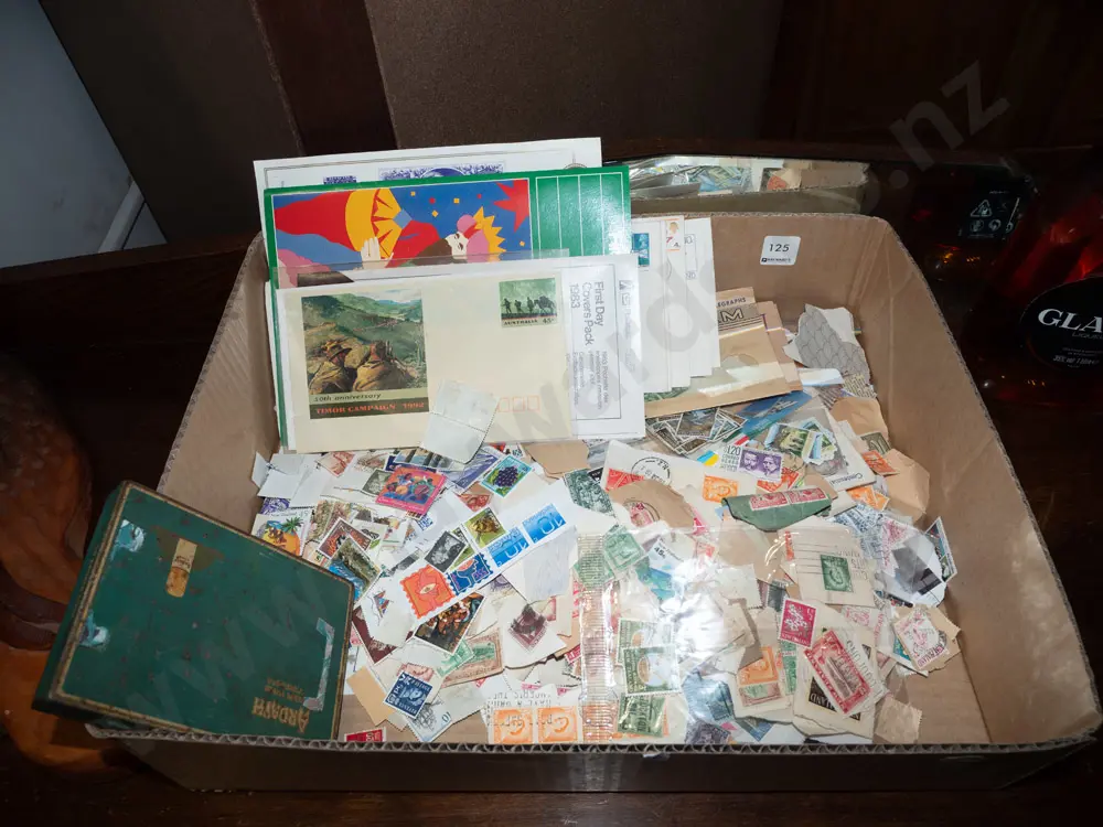 box; stamps, first day covers Image 1++