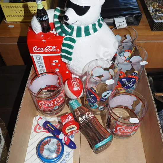 box; coca cola promotional items