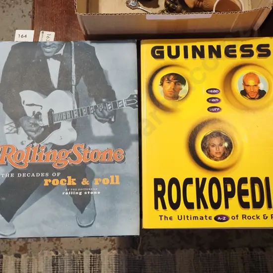 2x music coffee table books