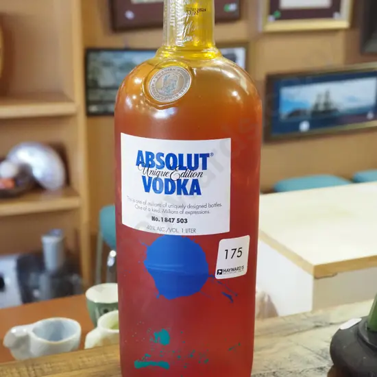 1L bottle of Absolut Unique Addition vodka