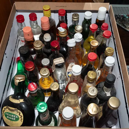 box of spirit miniatures