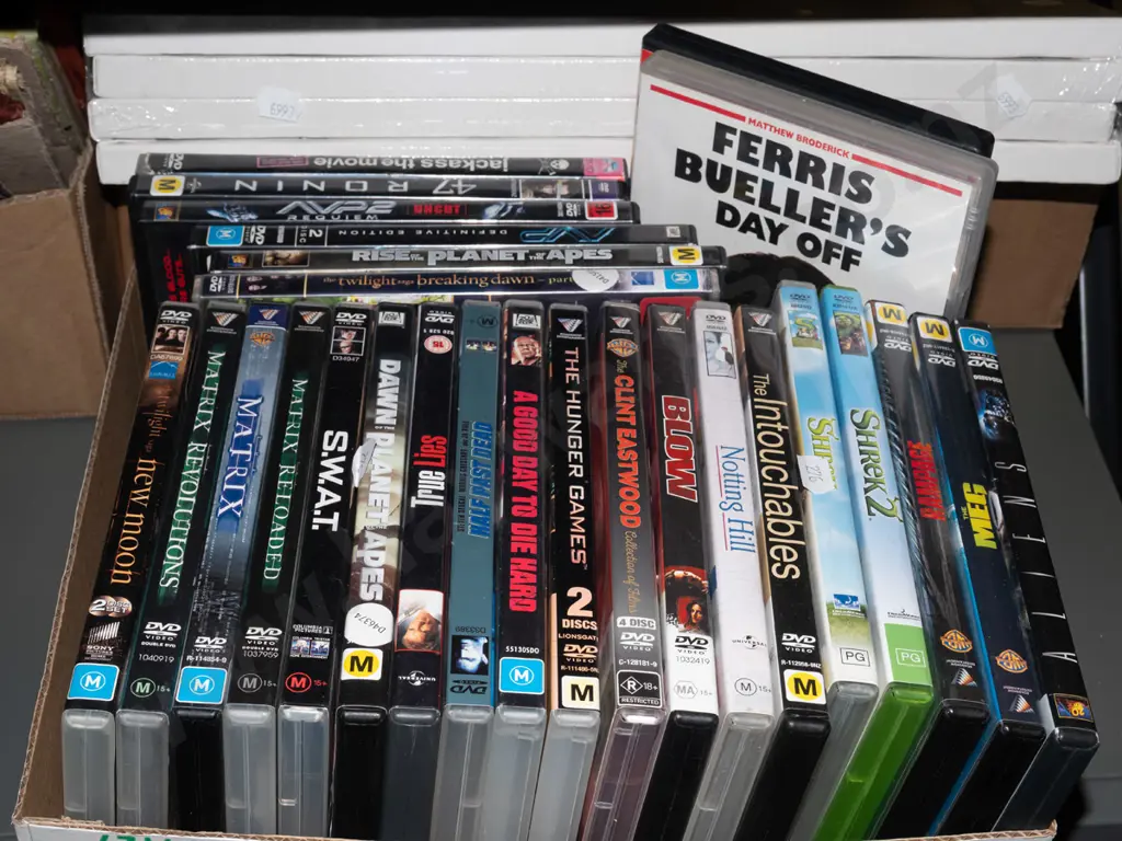 boxed DVDs Image 1++