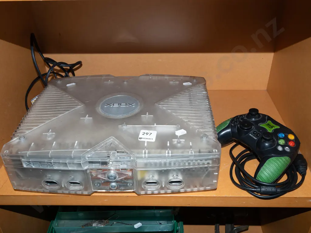 x-box console and controller Image 1++