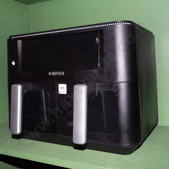 Sheffield twin sectioned air fryer