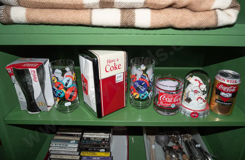 Coca Cola cups and promotional items Image 1++