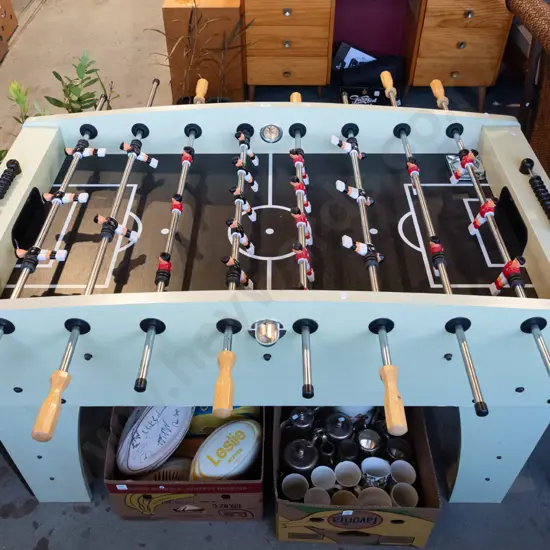 Nood foosball table - balls in office