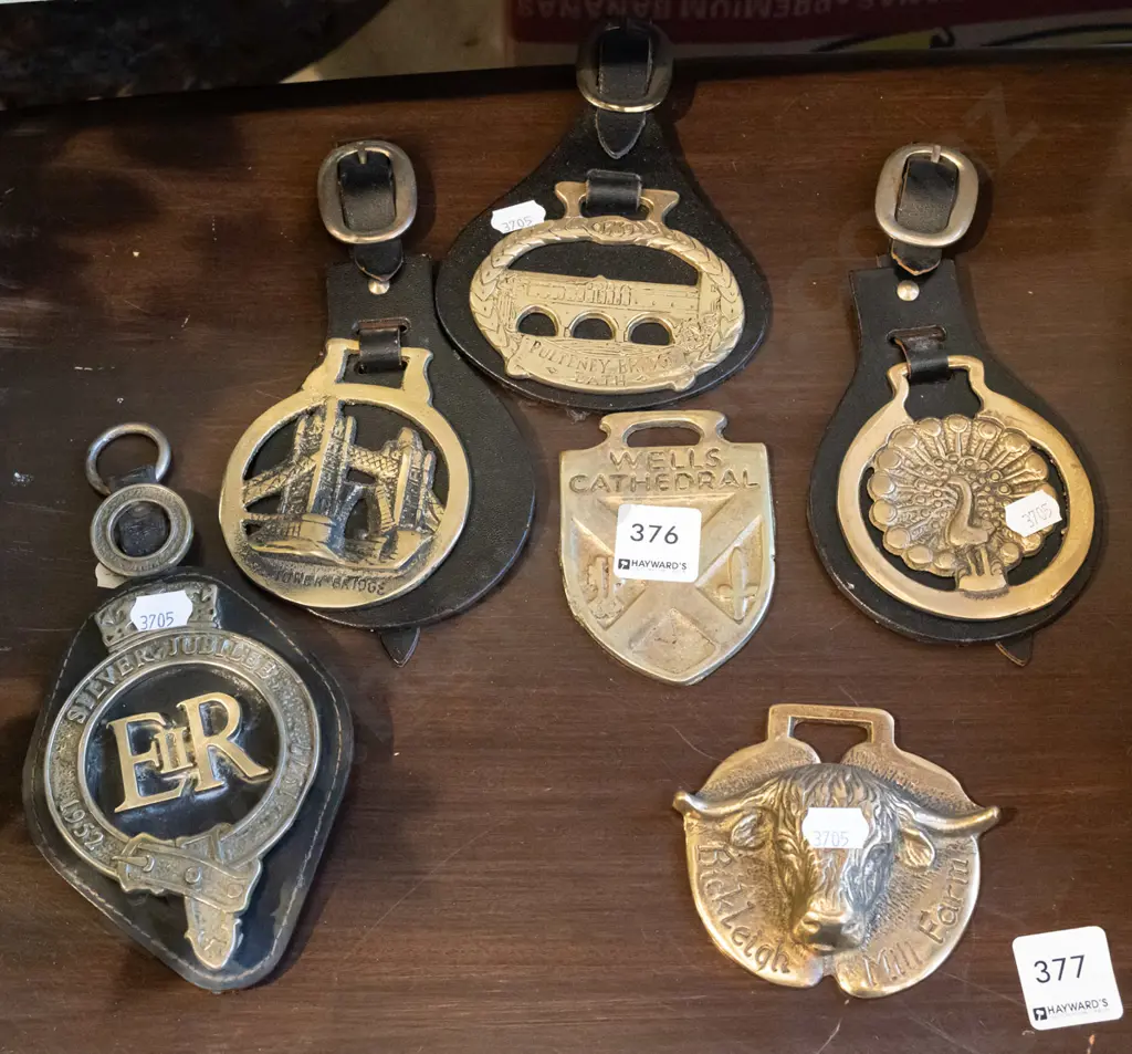 6x horse brasses Image 1++