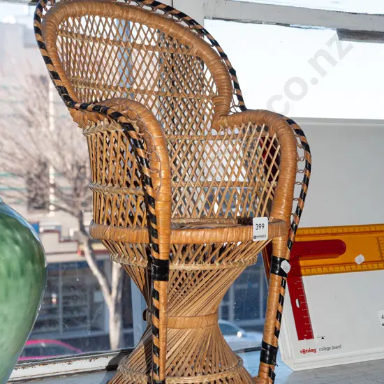 cane dolls chair H500