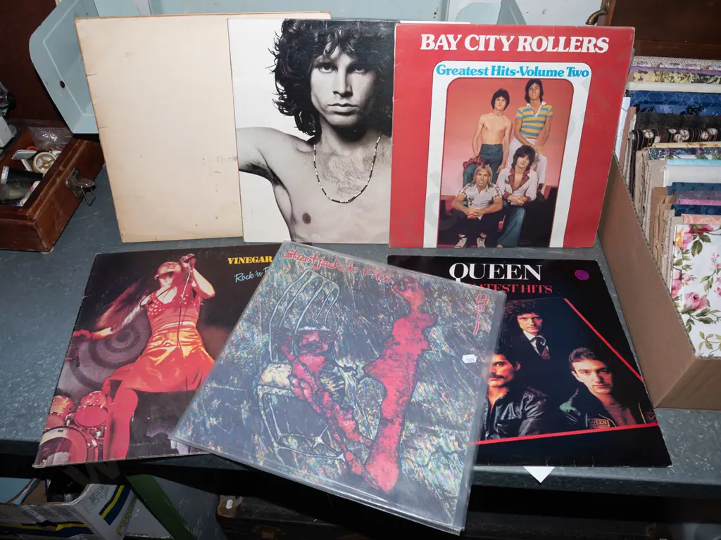 LPs; Strait Jackets Fits, Queen, The Doors etc Image 1++