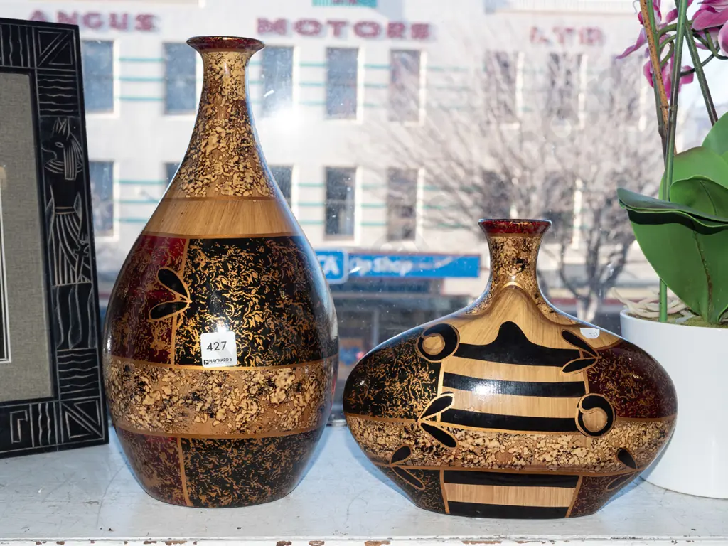 2x ceramic vases H350 Image 1++
