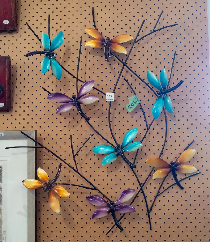metal wall mounted dragonfly wall art Image 1++