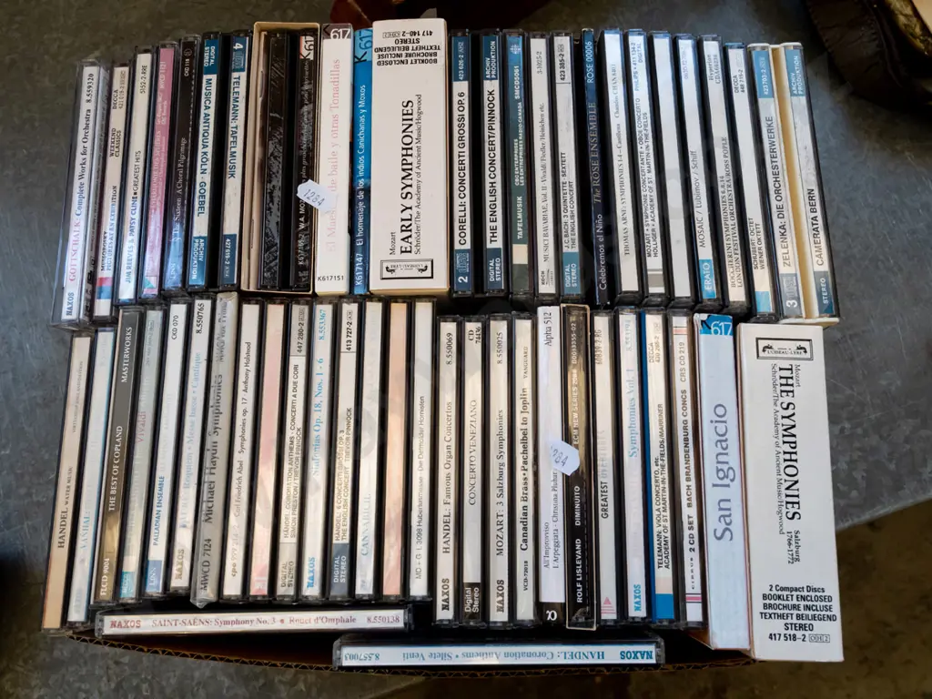 box of CDs Image 1++