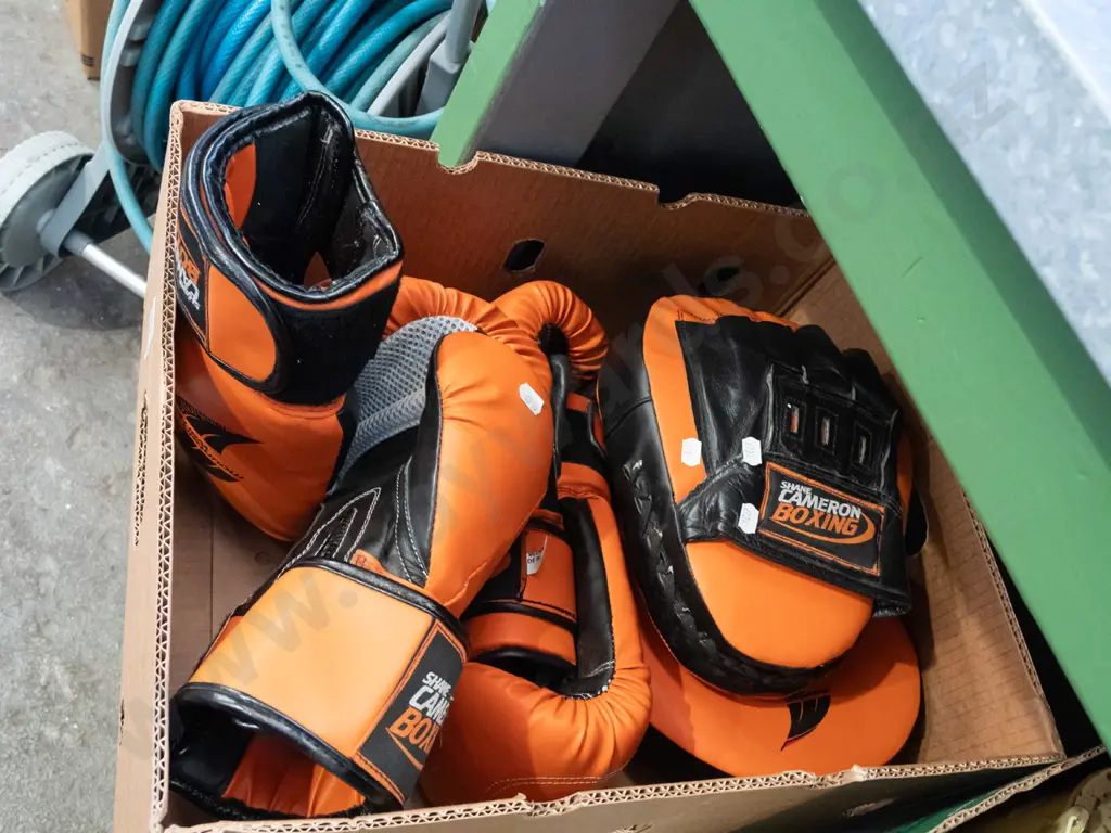 box; boxing gloves, pads Image 1++