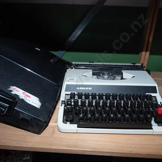 Adler typewriter