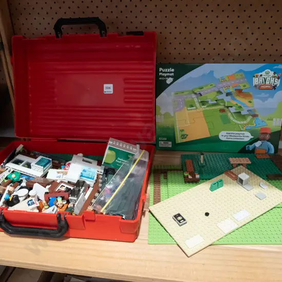 Woolworths bricks in carry case