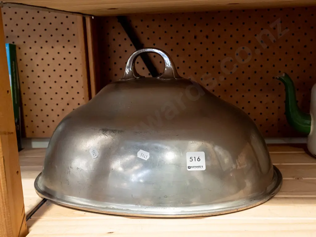 plated ware cover dome Image 1++