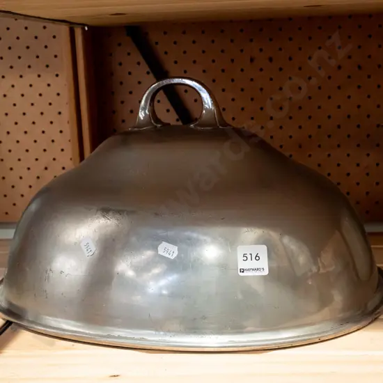 plated ware cover dome