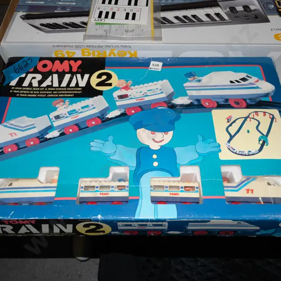Tomy tool train set