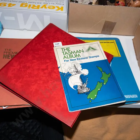 4x stamp albums