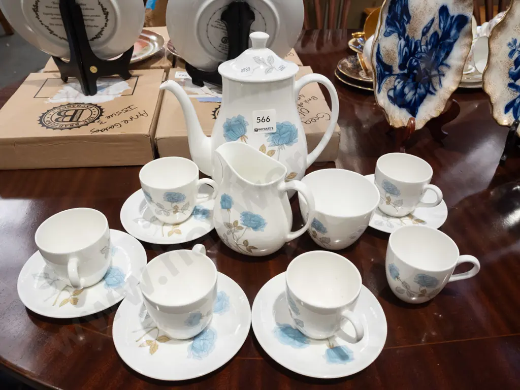 Wedgwood ice rose coffee set Image 1++