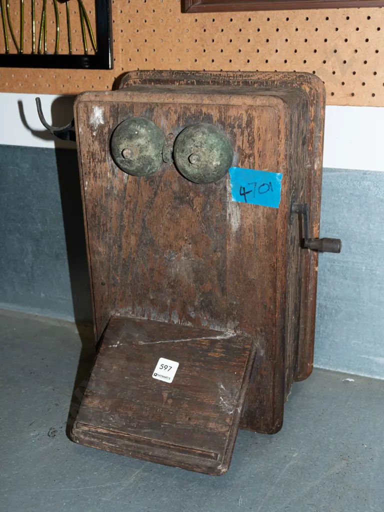 restorer's vintage wall mounted phone Image 1++