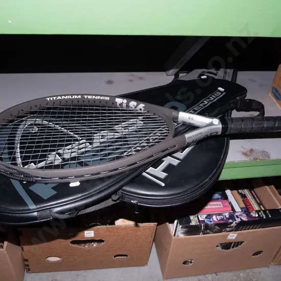 2x tennis rackets